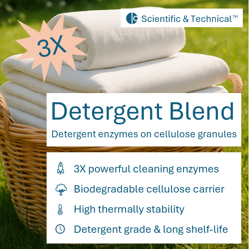 Detergent Enzyme Blend (cellulose granulates)
