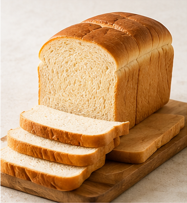 Soft sliced white loaf