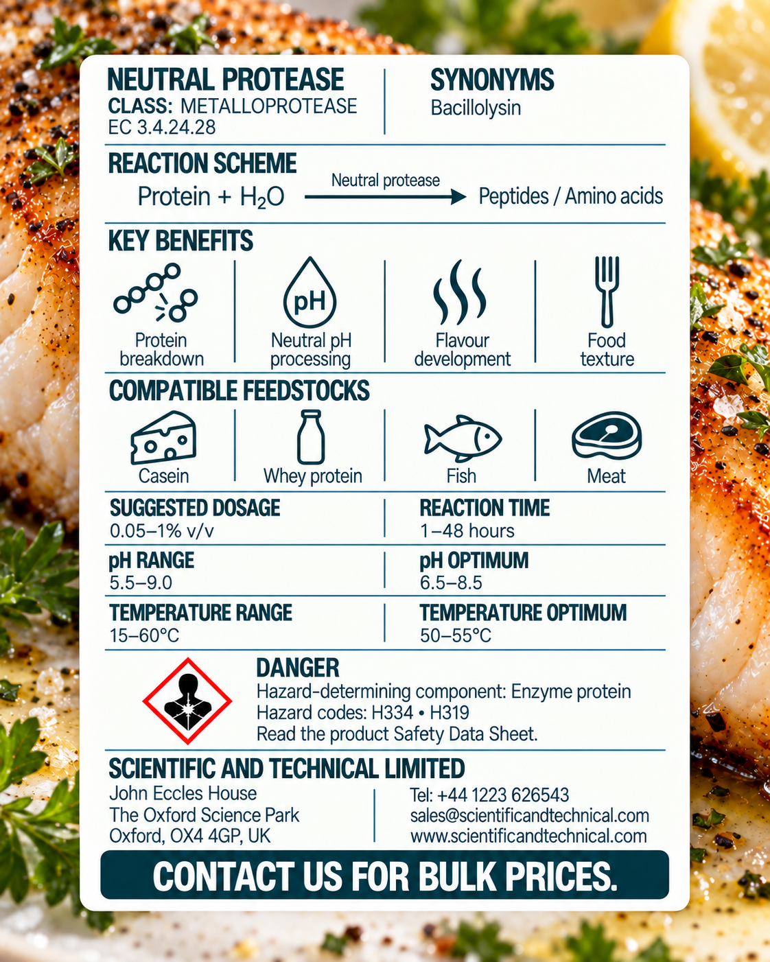 Protease (neutral) back card: reaction, benefits, dosage and safety