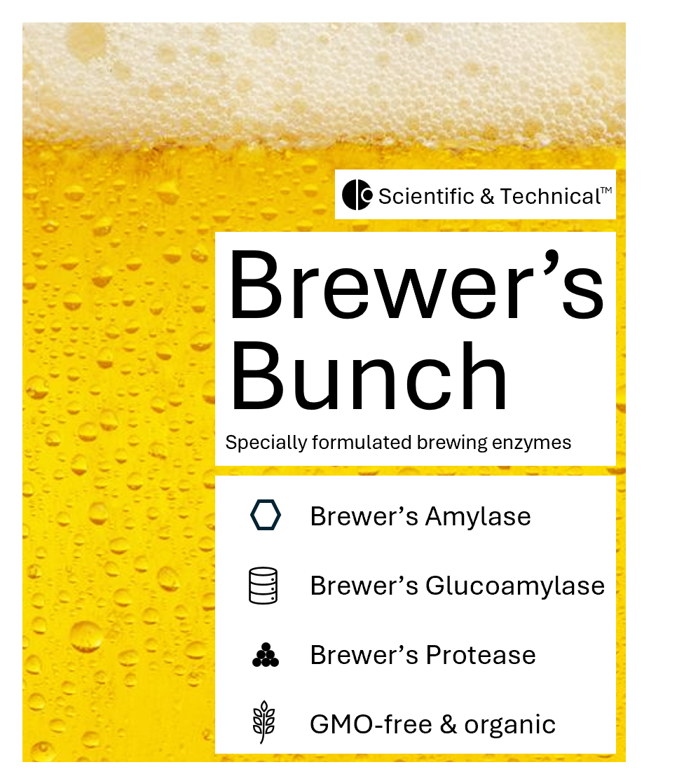 Brewer's Bunch (includes Amylase, Glucoamylase & Protease)