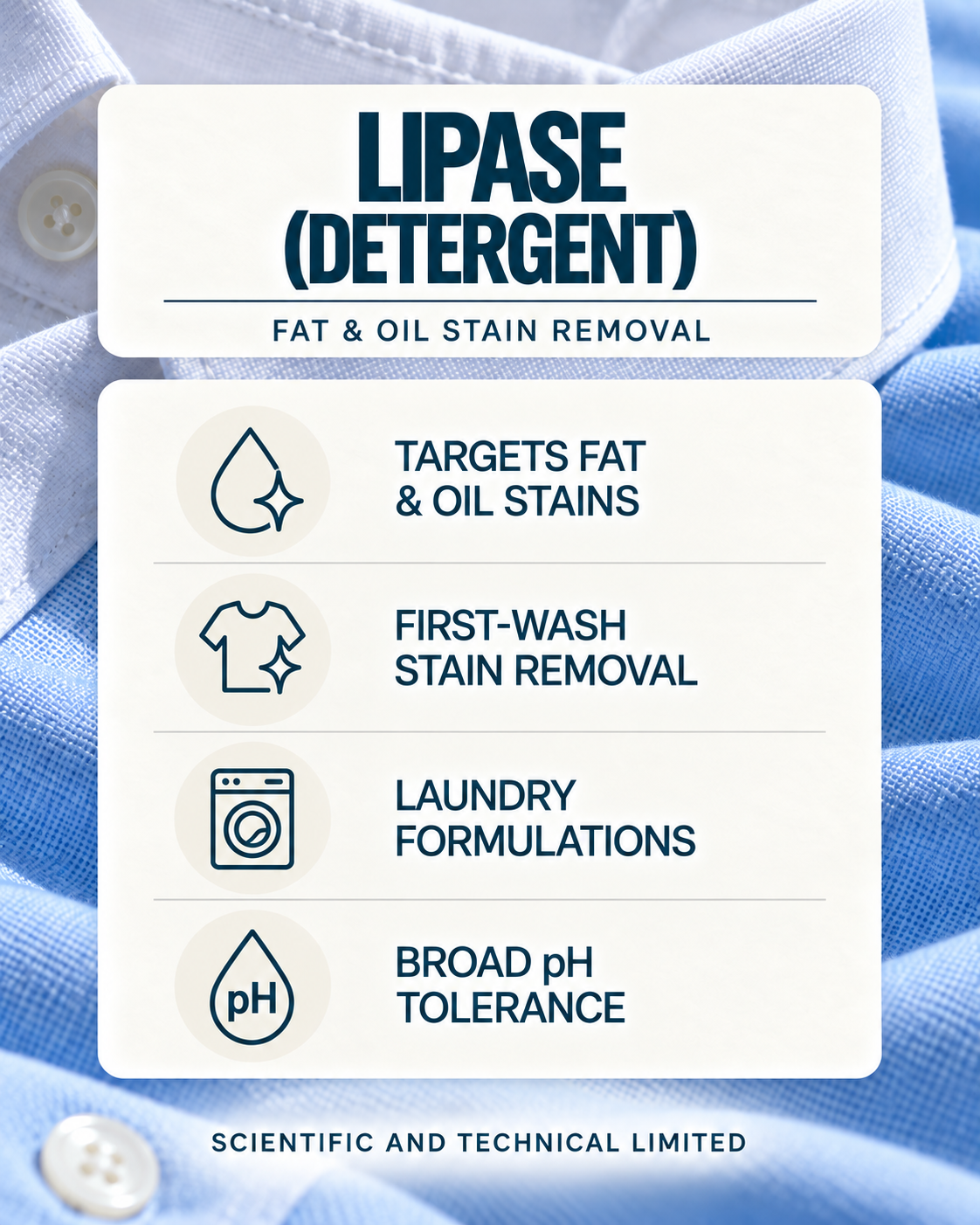 Lipase (eco detergent)