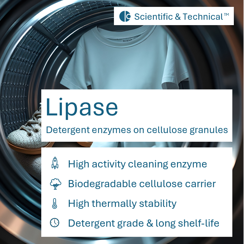 Lipase (cellulose granulate)
