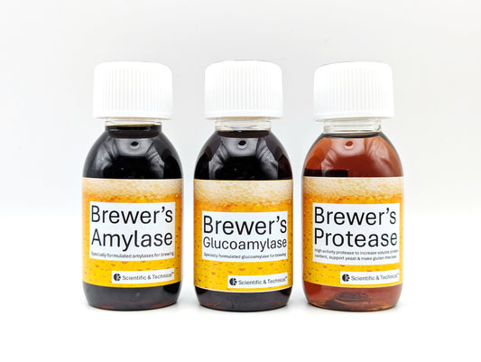 Brewer's Bunch (includes Amylase, Glucoamylase & Protease)