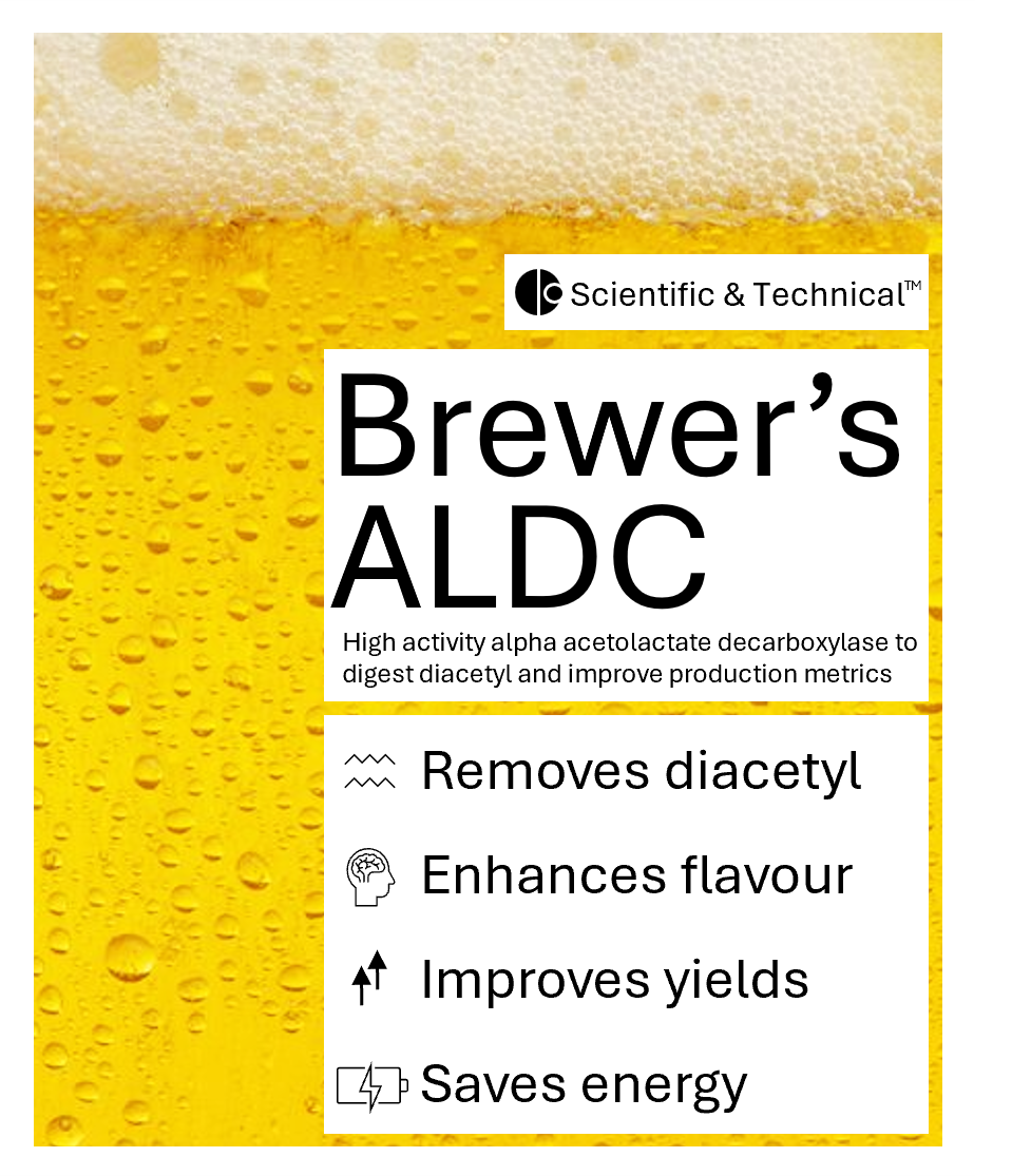 Brewer's alpha acetolactate decarboxylase (ALDC) (new)