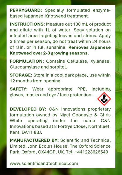 Perryguard - Enzyme-based Japanese Knotweed Treatment