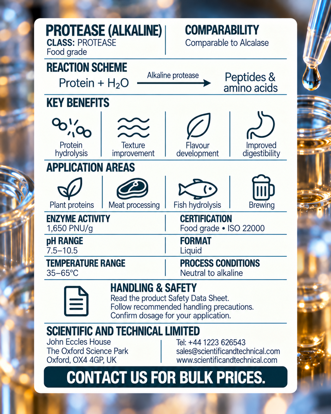 Protease (alkaline / Alcalase)