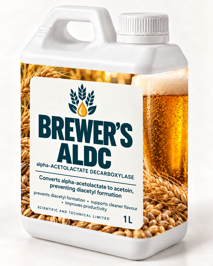 Brewer's alpha acetolactate decarboxylase (ALDC)