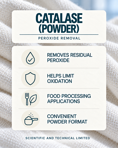 Catalase (powder) product features