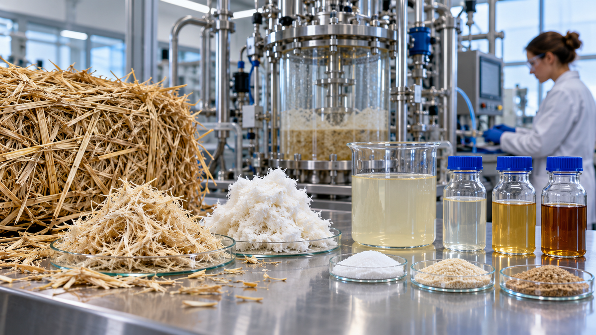 Cellulase and Beta-Glucosidase for Agricultural Residues