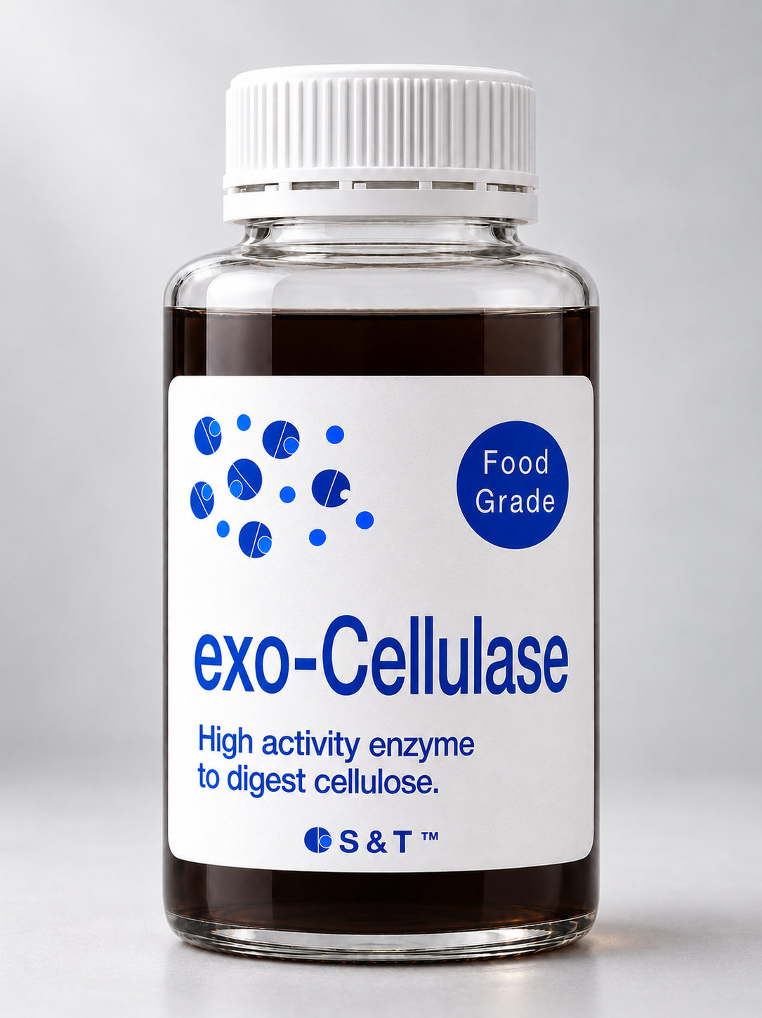 exo-Cellulase enzyme bottle