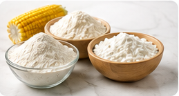 Starch and sweetener feedstocks