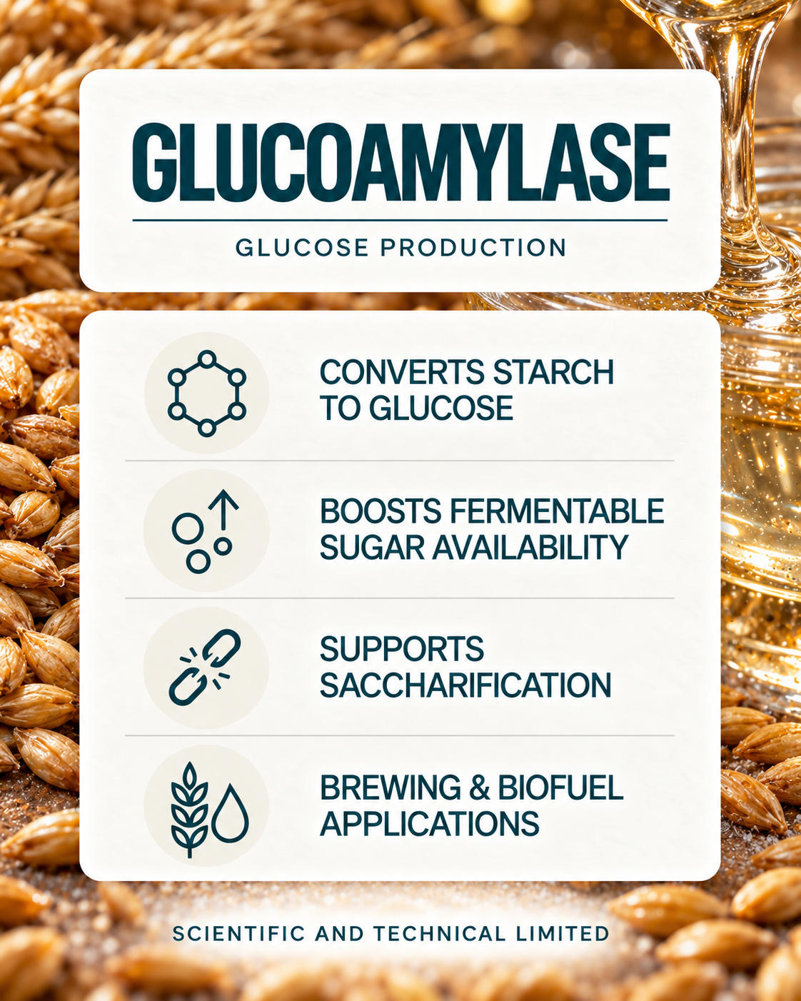 Glucoamylase product features