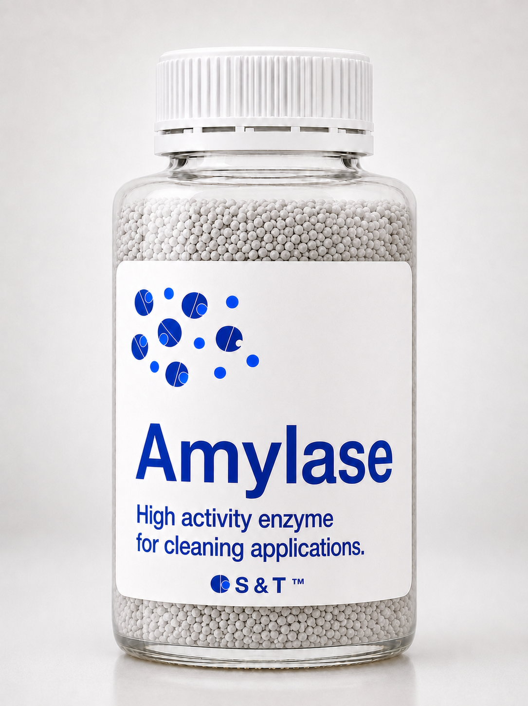 Amylase (TiO2 granulate) product bottle