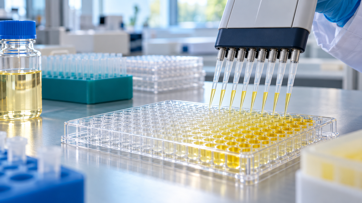 96-Well Cellulase and Xylanase Assay Using DNS