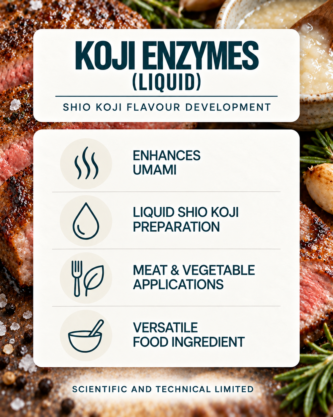 Koji Enzymes (liquid) product features