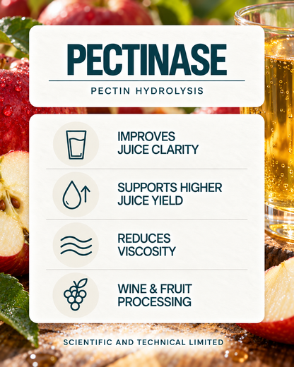 Pectinase product features