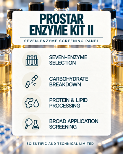 ProStar Enzyme Kit II (7x enzymes) product features