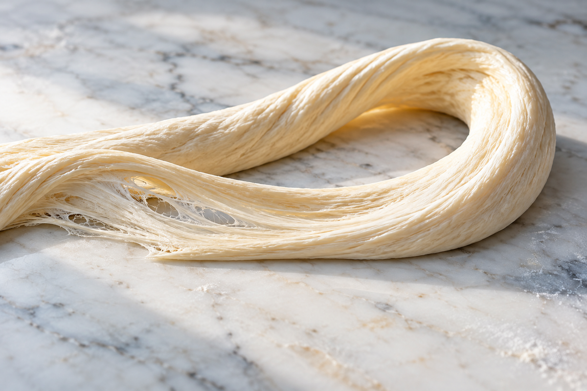 Protease vs Transglutaminase in Dough: Relaxation or Cross-Linking?