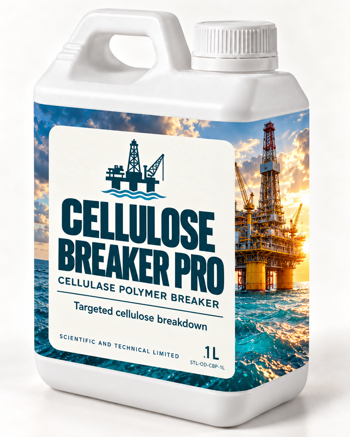 Cellulose Breaker Pro — 1 L white can