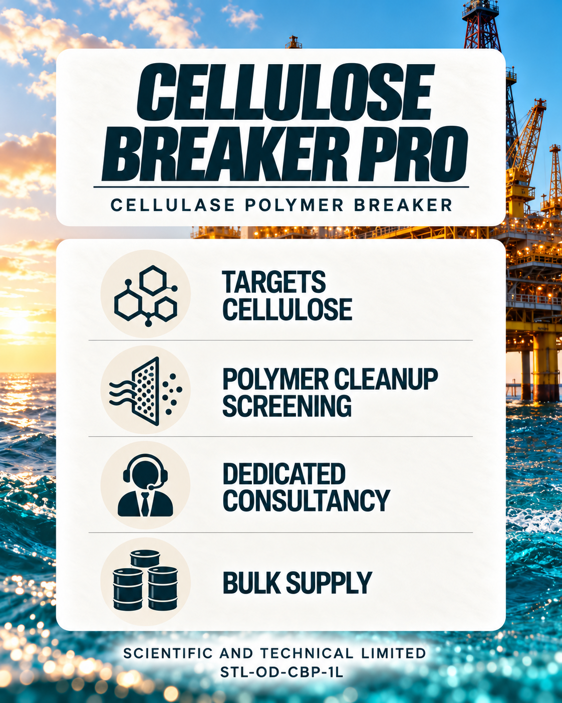Cellulose Breaker Pro — benefits card