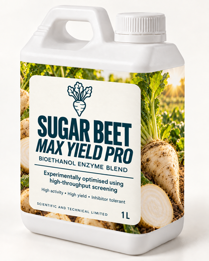 SUGAR BEET Max Yield Pro 1 L white bottle with wraparound label