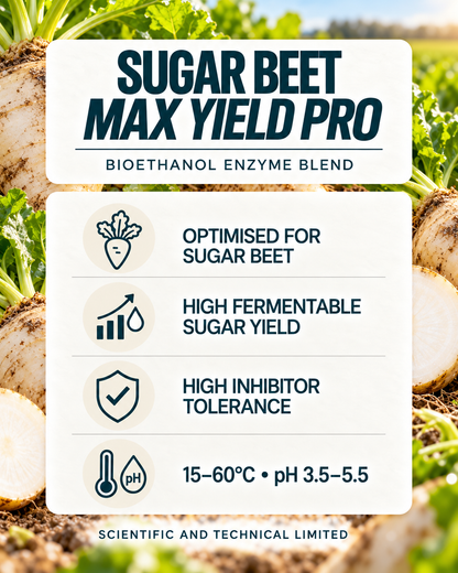 SUGAR BEET Max Yield Pro features and operating range