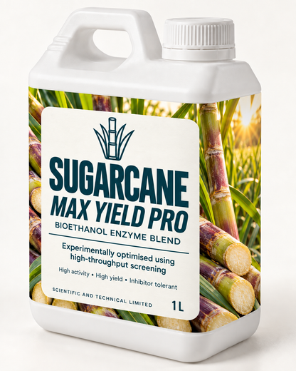 SUGARCANE Max Yield Pro 1 L white bottle with wraparound label
