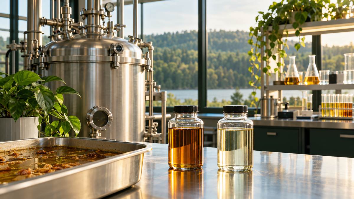 Lipase for Waste Cooking Oil Biodiesel: Choosing a Trial Route